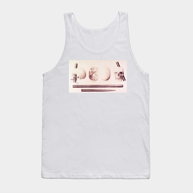 Phineas Gage's head injury, 1848 (N025/0022) Tank Top by SciencePhoto